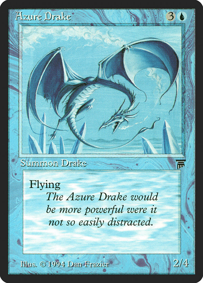 {C} Azure Drake [Legends][LEG 046]