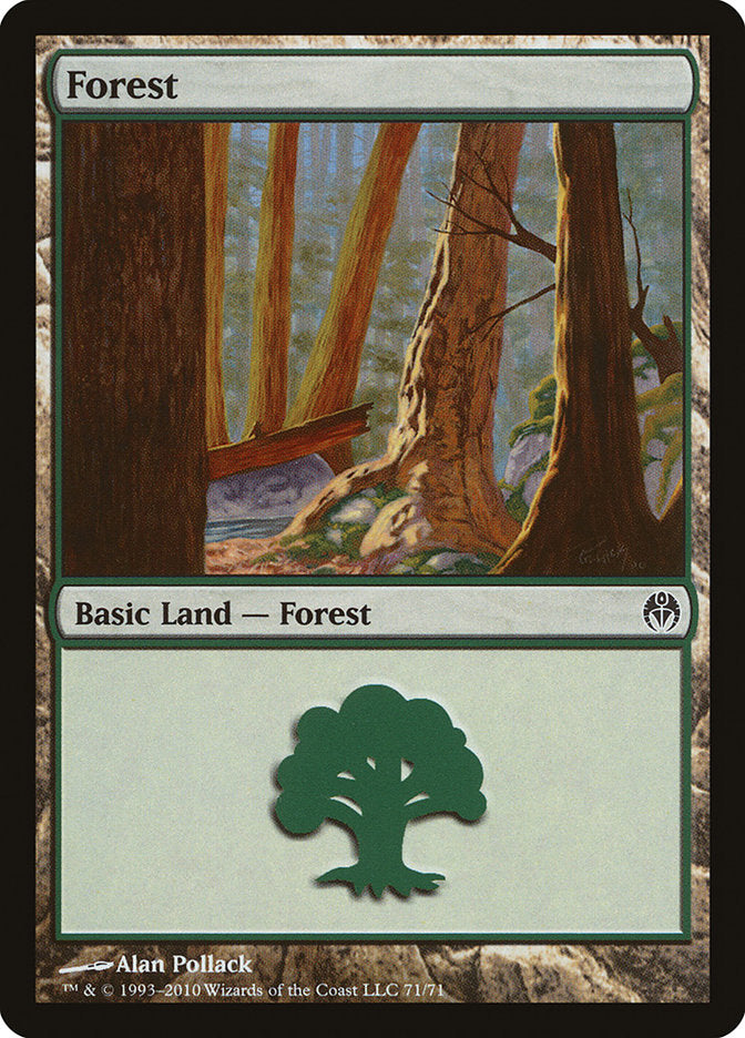 {B}[DDE 071] Forest (71) [Duel Decks: Phyrexia vs. the Coalition]
