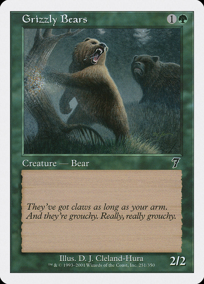 {C} Grizzly Bears [Seventh Edition][7ED 251]