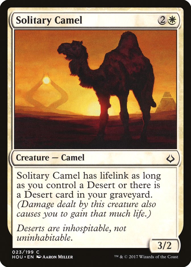 {C} Solitary Camel [Hour of Devastation][HOU 023]