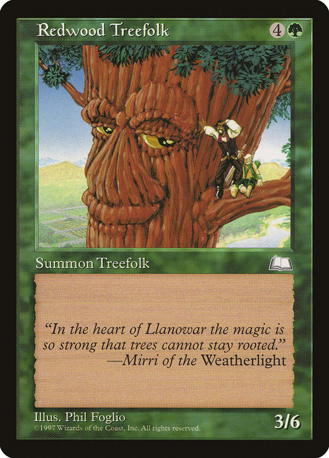 {C} Redwood Treefolk [Weatherlight][WTH 138]