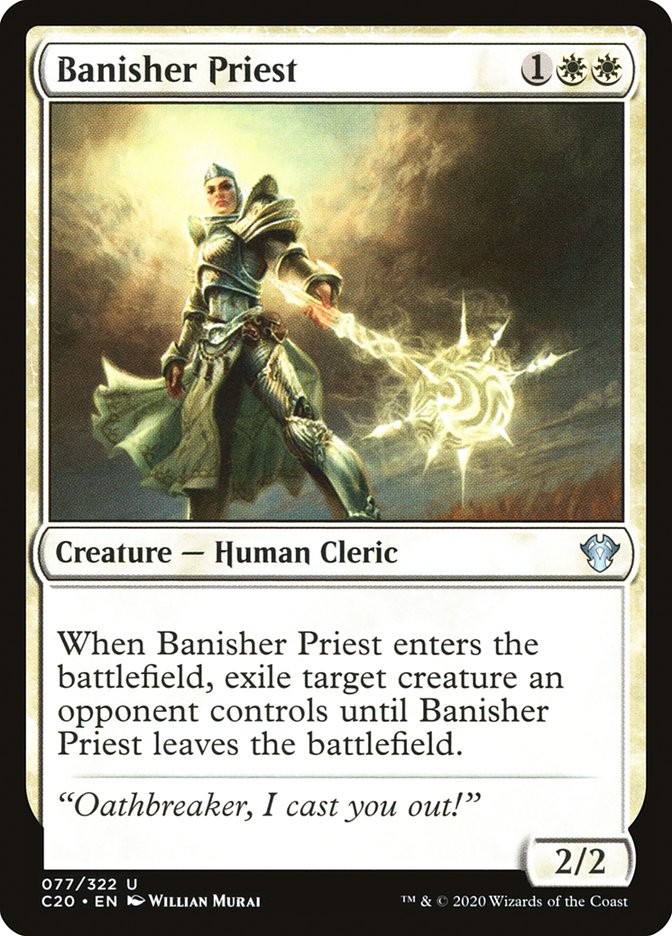 {C} Banisher Priest [Commander 2020][C20 077]