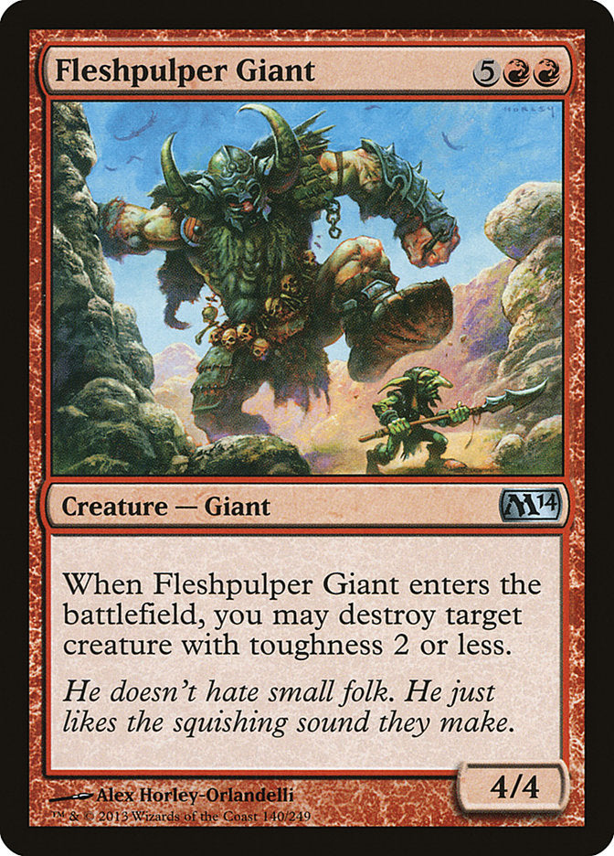 {C} Fleshpulper Giant [Magic 2014][M14 140]