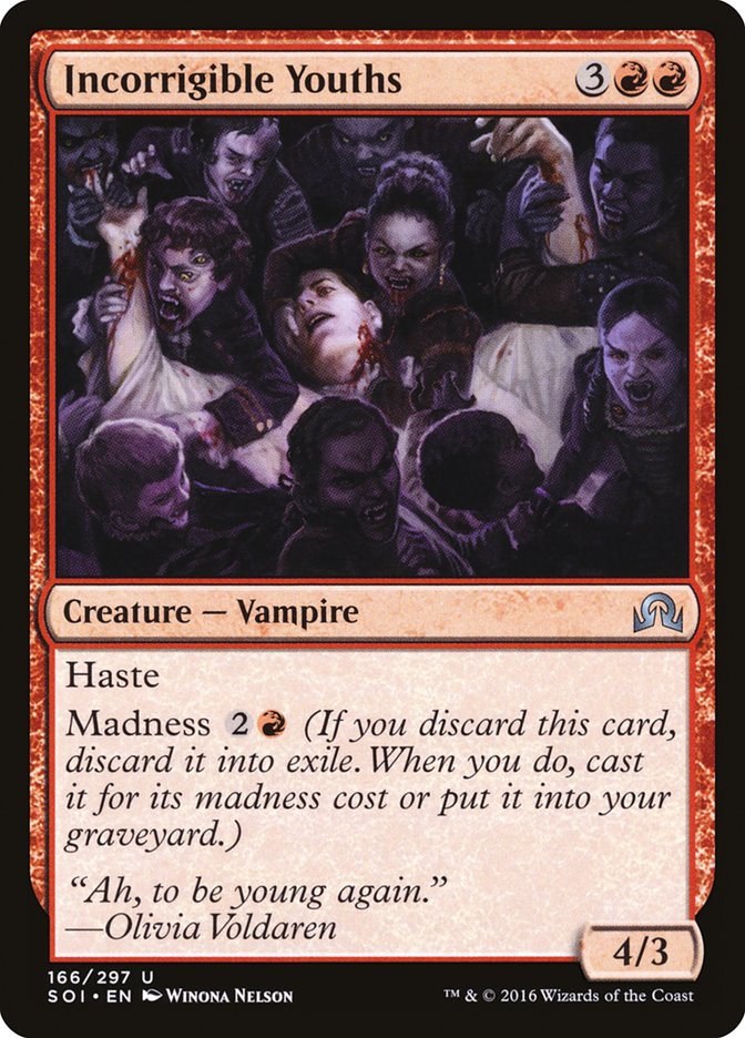 {C} Incorrigible Youths [Shadows over Innistrad][SOI 166]