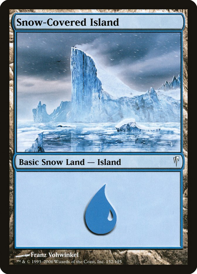 {B}[CSP 152] Snow-Covered Island [Coldsnap]