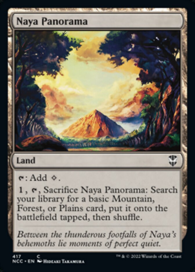 {C} Naya Panorama [Streets of New Capenna Commander][NCC 417]