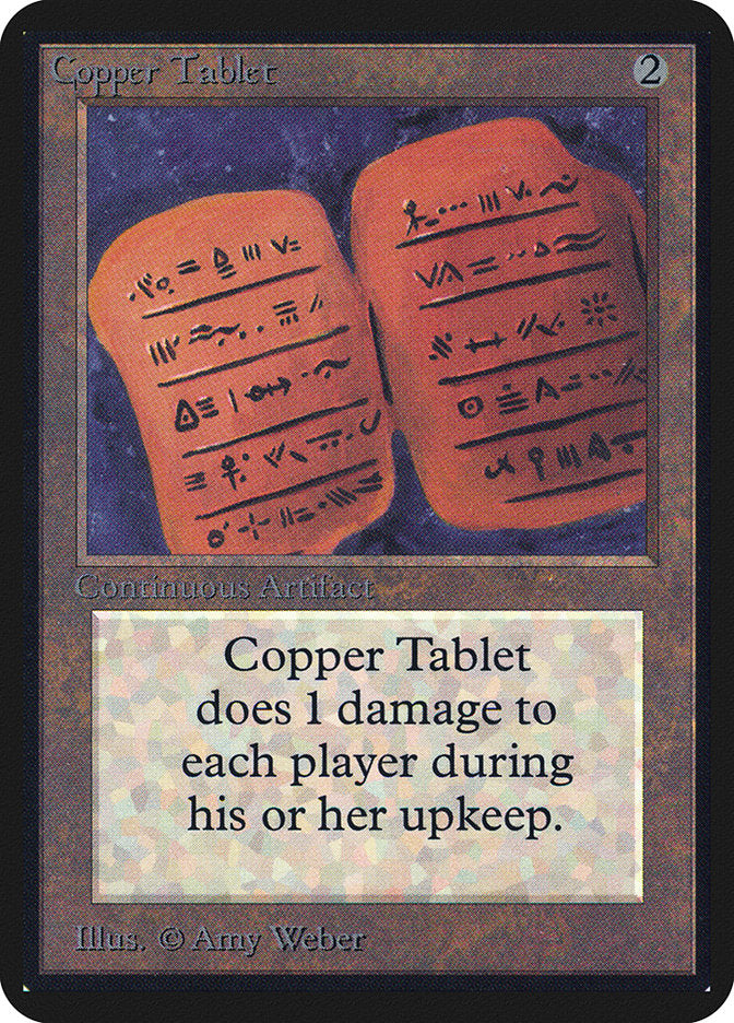 {C} Copper Tablet [Alpha Edition][LEA 238]