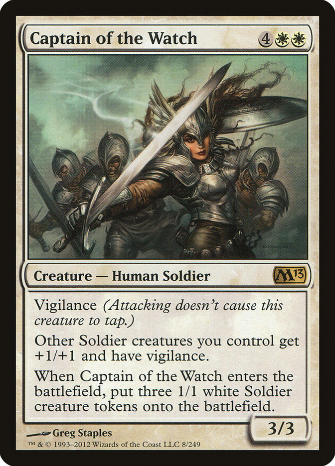 {R} Captain of the Watch [Magic 2013][M13 008]