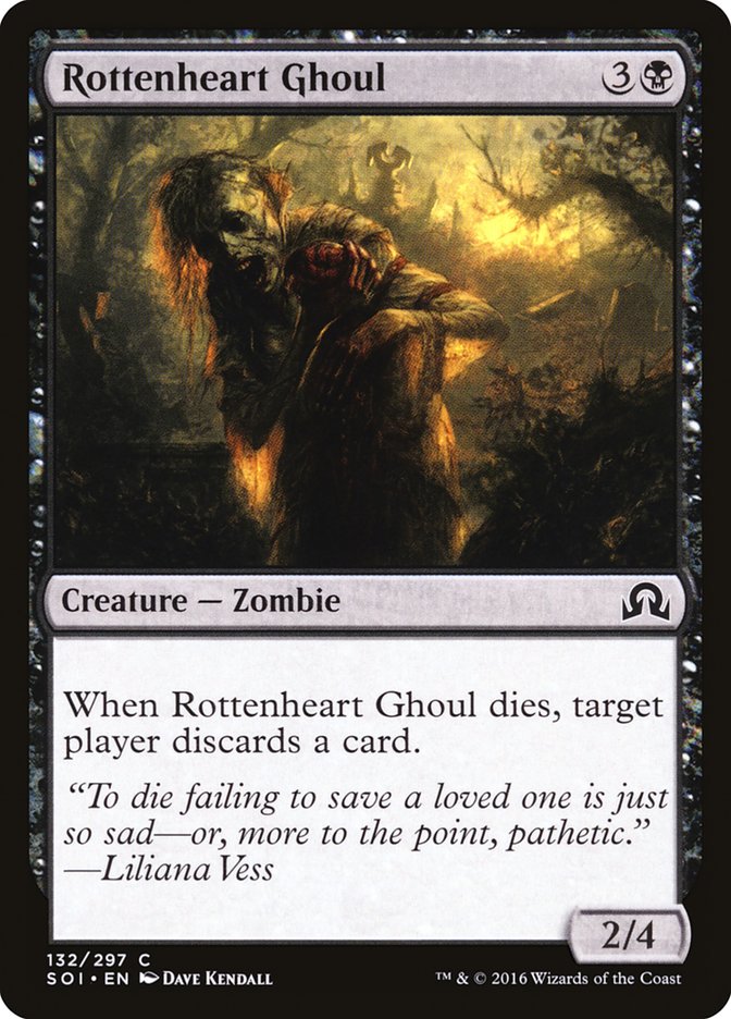 {C} Rottenheart Ghoul [Shadows over Innistrad][SOI 132]