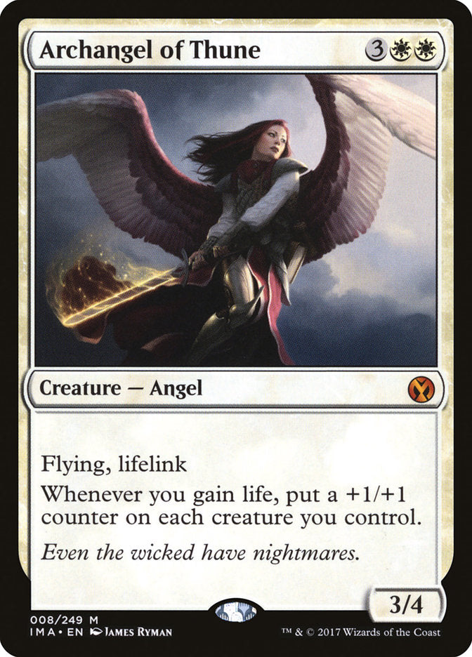 {R} Archangel of Thune [Iconic Masters][IMA 008]