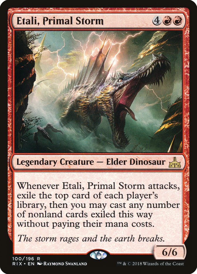 {R} Etali, Primal Storm [Rivals of Ixalan][RIX 100]