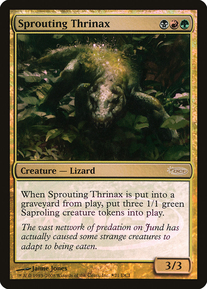 {R} Sprouting Thrinax [Wizards Play Network 2008][PA PWPN 021]