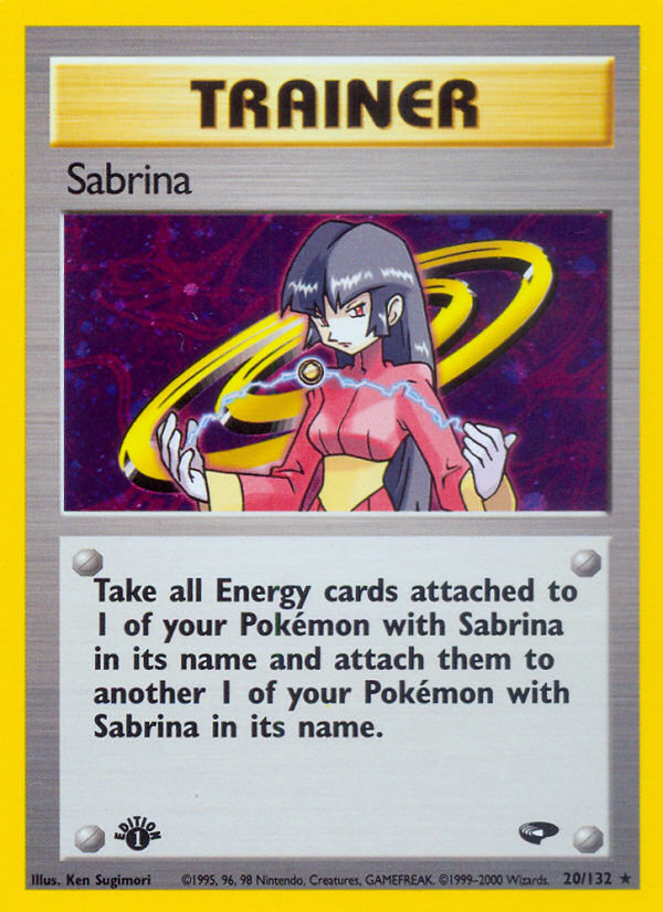<PP> Sabrina (20/132) [Gym Challenge 1st Edition]