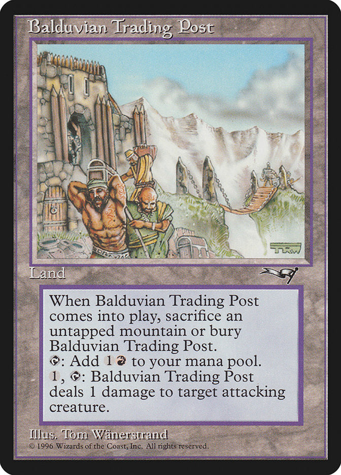 {R} Balduvian Trading Post [Alliances][ALL 137]
