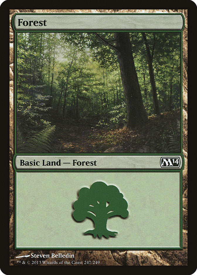 {B}[M14 247] Forest (247) [Magic 2014]