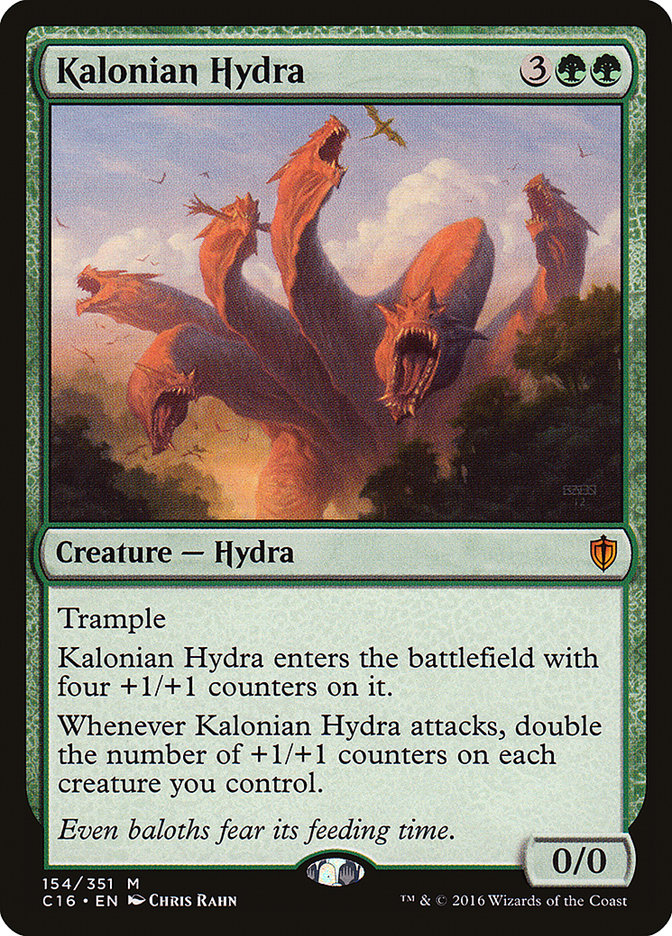 {R} Kalonian Hydra [Commander 2016][C16 154]
