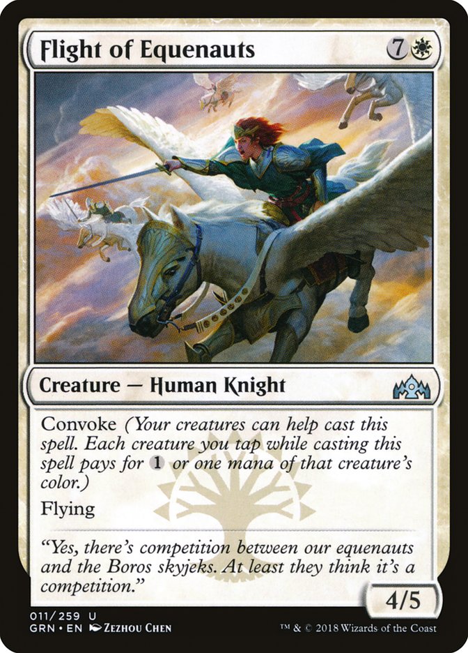 {C} Flight of Equenauts [Guilds of Ravnica][GRN 011]