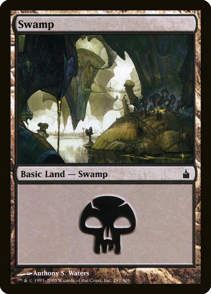 {B}[RAV 297] Swamp (297) [Ravnica: City of Guilds]