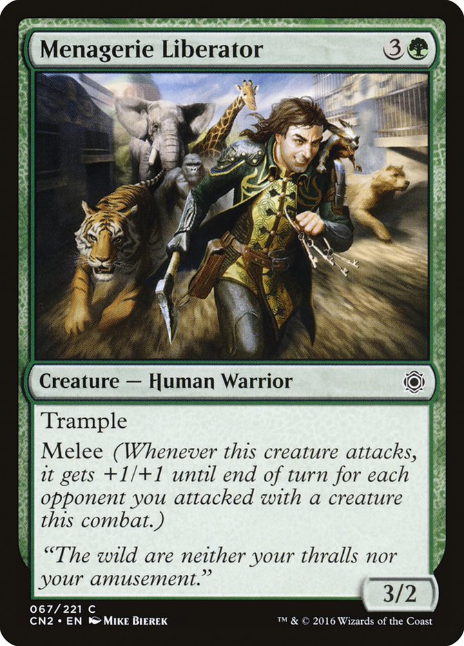 {C} Menagerie Liberator [Conspiracy: Take the Crown][CN2 067]