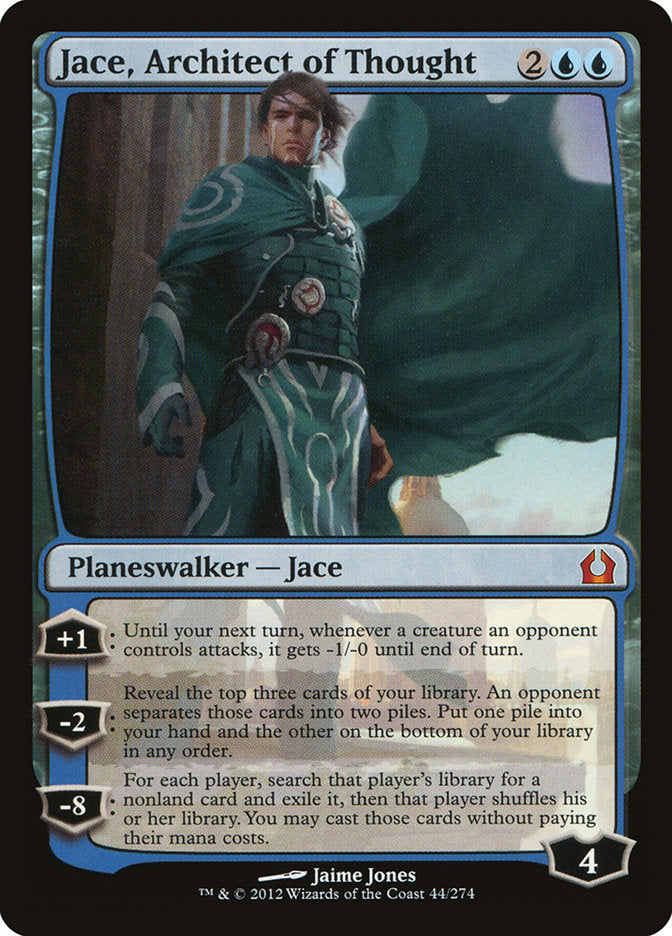 {R} Jace, Architect of Thought [Return to Ravnica][RTR 044]