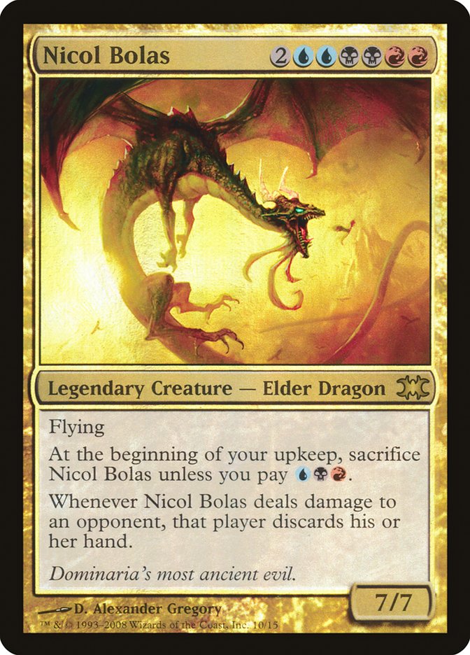 {R} Nicol Bolas [From the Vault: Dragons][DRB 010]