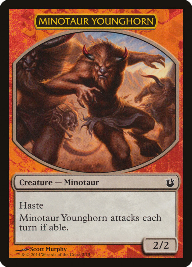 {T} Minotaur Younghorn [Born of the Gods Battle the Horde][TBTH 002]