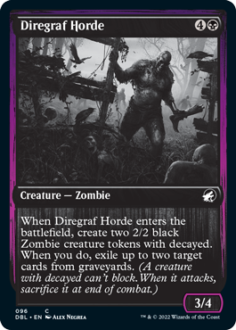 {@C} Diregraf Horde [Innistrad: Double Feature][DBL 096]