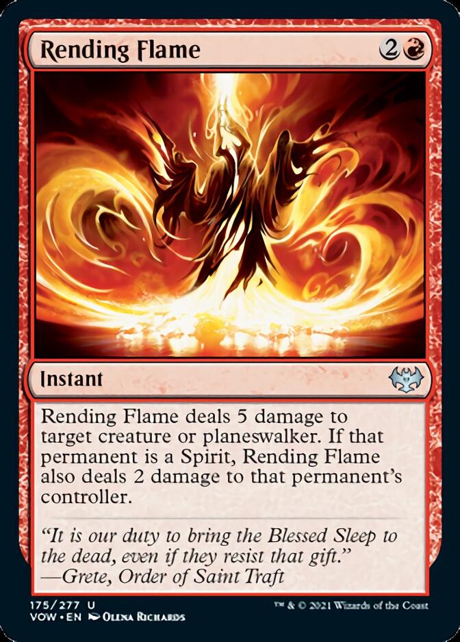 {@C} Rending Flame [Innistrad: Crimson Vow][VOW 175]