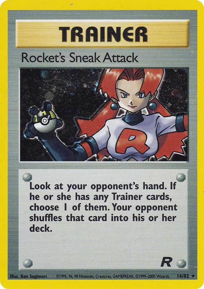 <PP> Rocket's Sneak Attack (16/82) [Team Rocket Unlimited]