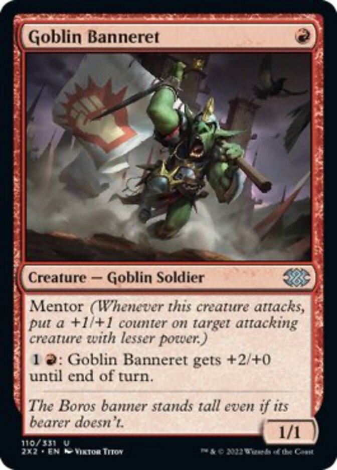 {C} Goblin Banneret [Double Masters 2022][2X2 110]