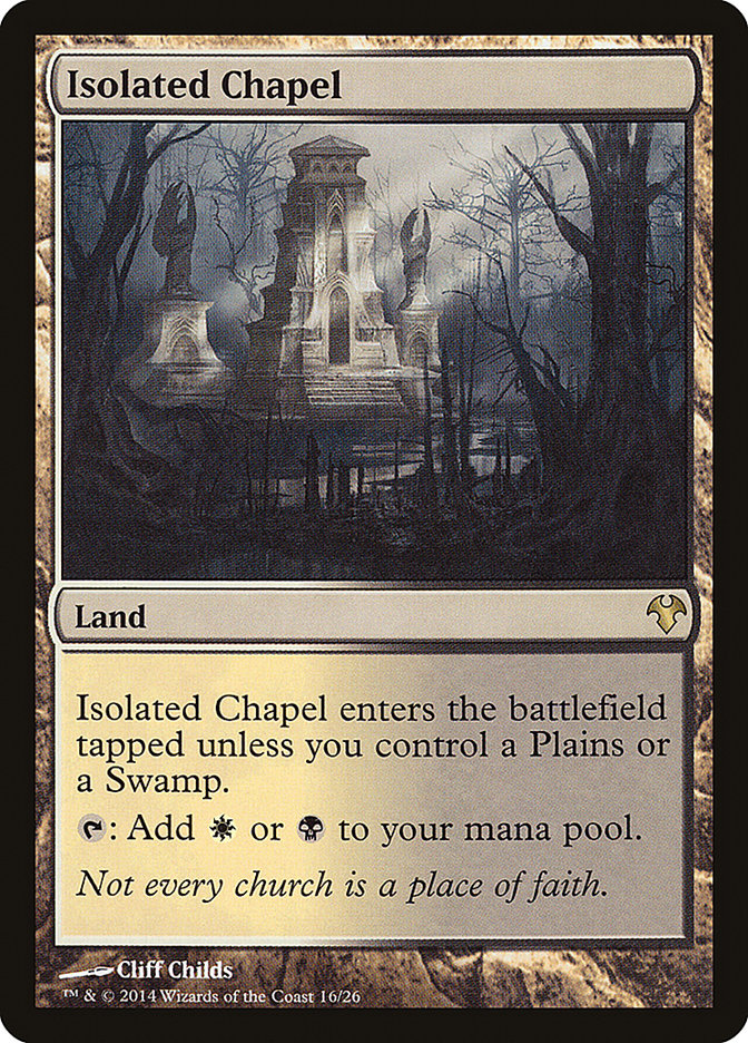 {R} Isolated Chapel [Modern Event Deck 2014][MD1 016]
