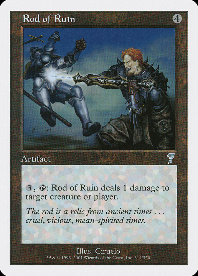 {C} Rod of Ruin [Seventh Edition][7ED 314]