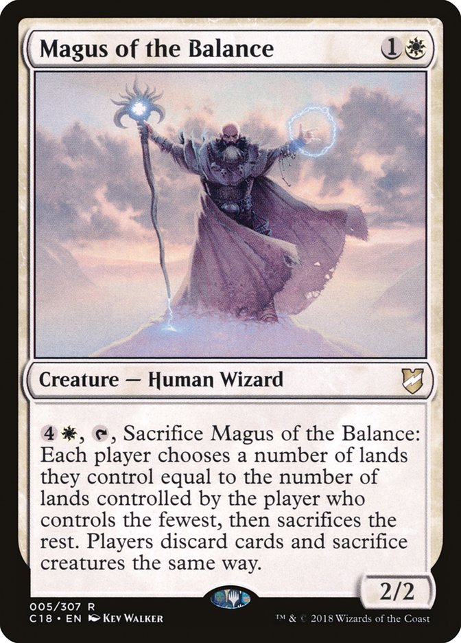 {R} Magus of the Balance [Commander 2018][C18 005]