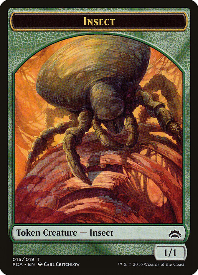 {T} Insect Token [Planechase Anthology Tokens][TPCA 015]