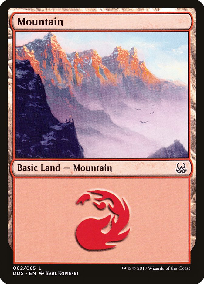 {B}[DDS 062] Mountain (62) [Duel Decks: Mind vs. Might]