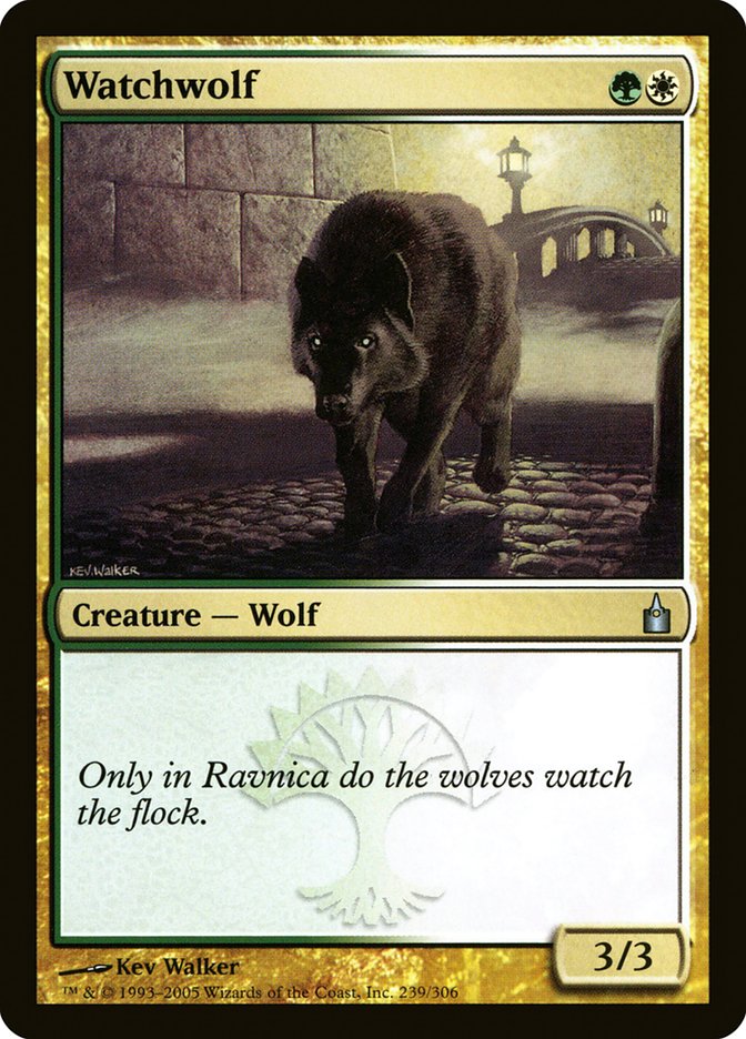 {C} Watchwolf [Ravnica: City of Guilds][RAV 239]