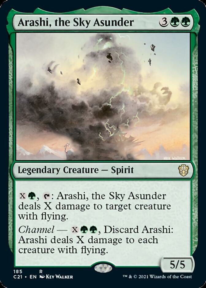 {R} Arashi, the Sky Asunder [Commander 2021][C21 185]