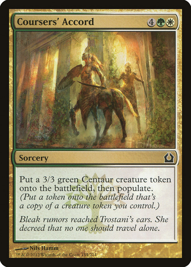 {C} Coursers' Accord [Return to Ravnica][RTR 154]