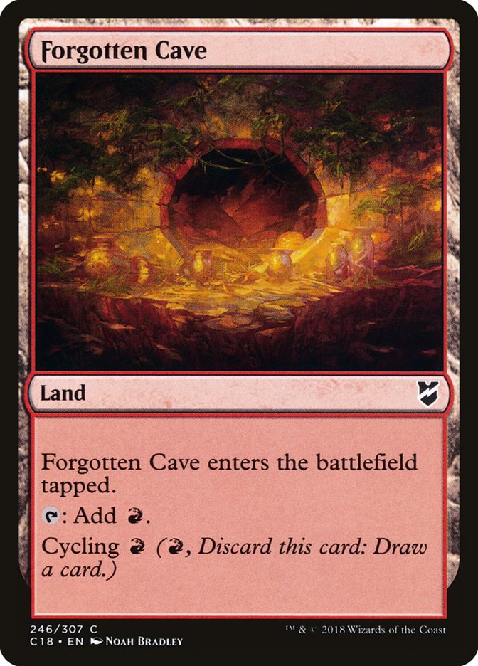 {C} Forgotten Cave [Commander 2018][C18 246]