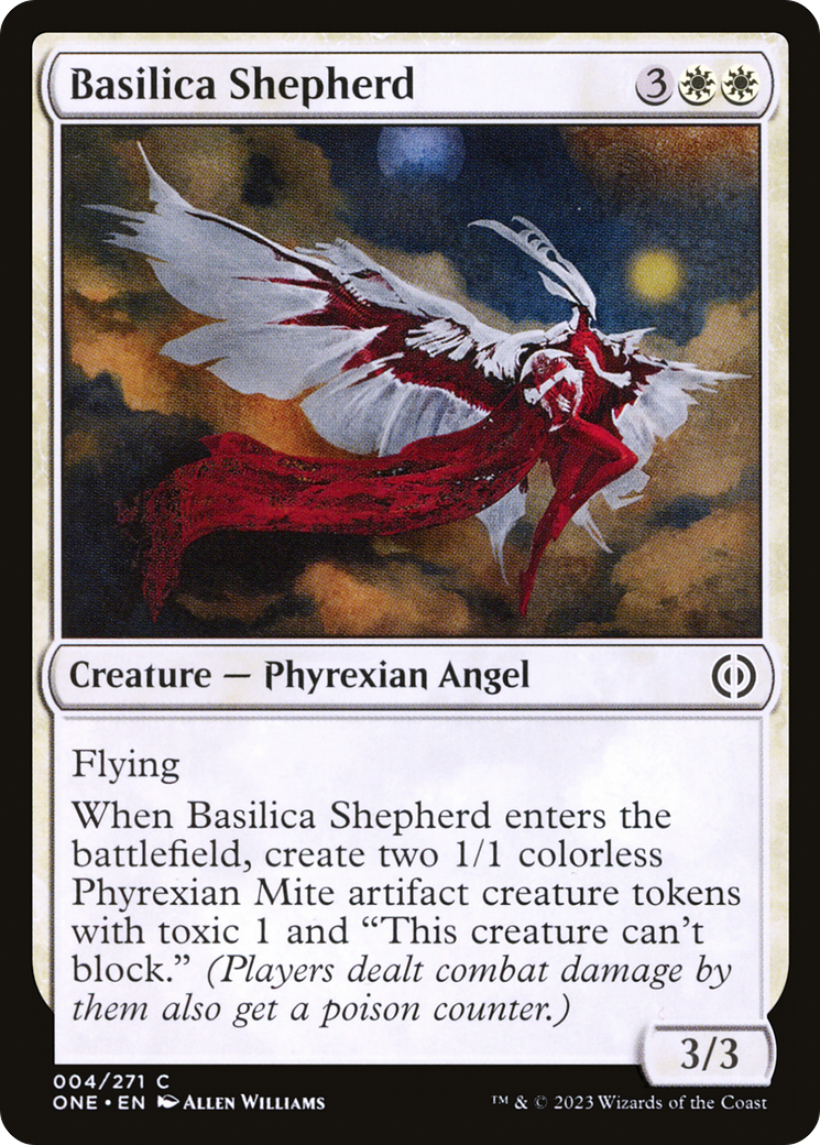 {@C} Basilica Shepherd [Phyrexia: All Will Be One][ONE 004]