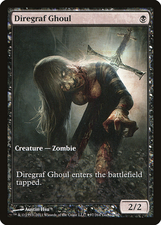 {C} Diregraf Ghoul (Game Day) [Innistrad Promos][PA ISD 097]