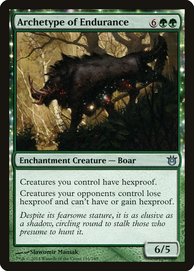 {C} Archetype of Endurance [Born of the Gods][BNG 116]