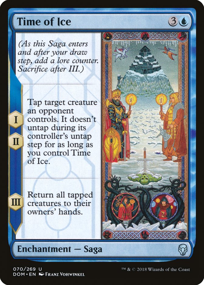 {C} Time of Ice [Dominaria][DOM 070]