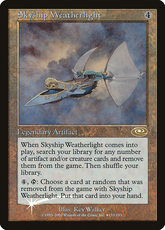 {R} Skyship Weatherlight (Kev Walker) [Planeshift][AA PLS 133]