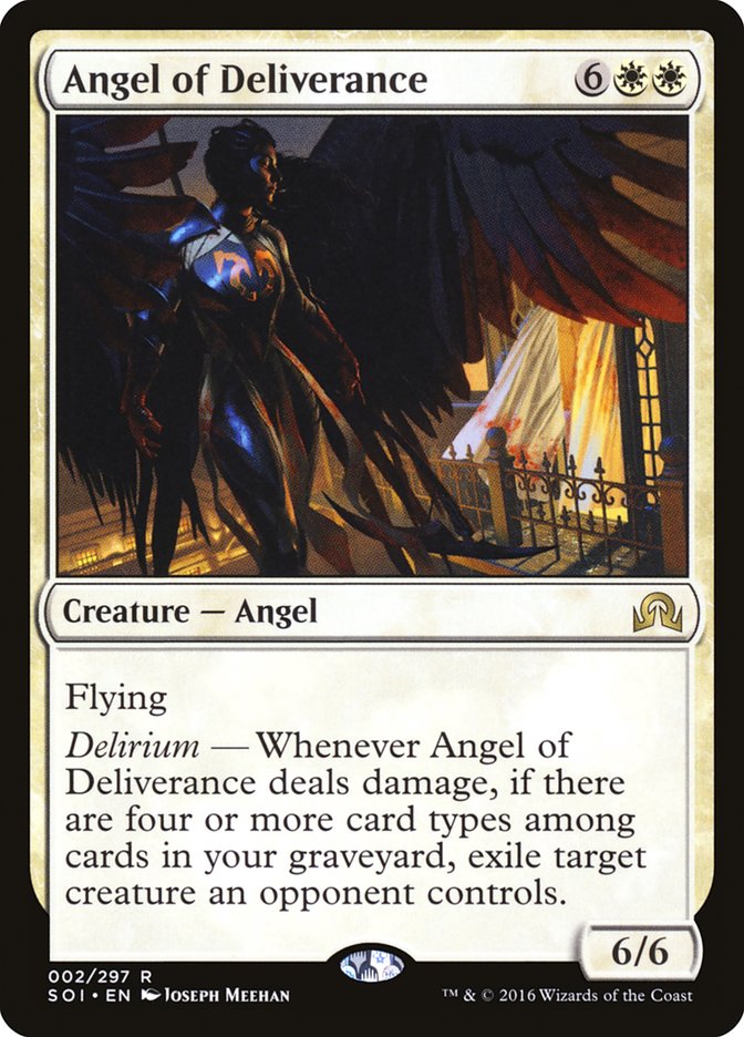 {R} Angel of Deliverance [Shadows over Innistrad][SOI 002]