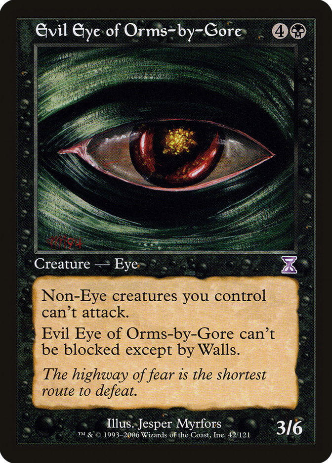 {R} Evil Eye of Orms-by-Gore [Time Spiral Timeshifted][TSB 042]