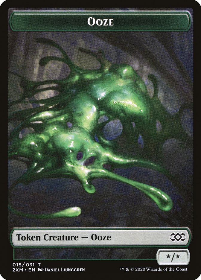 {T} Germ // Ooze Double-sided Token [Double Masters Tokens][T2XM 010]