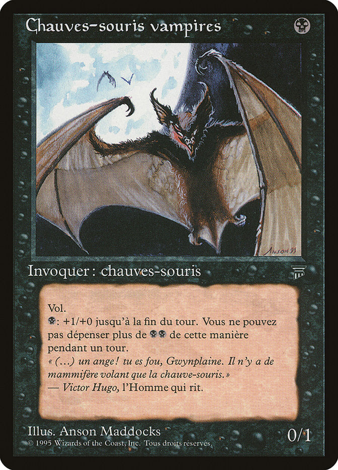 {C} Vampire Bats (French) - "Chauves-souris vampires" [Renaissance][REN 067]