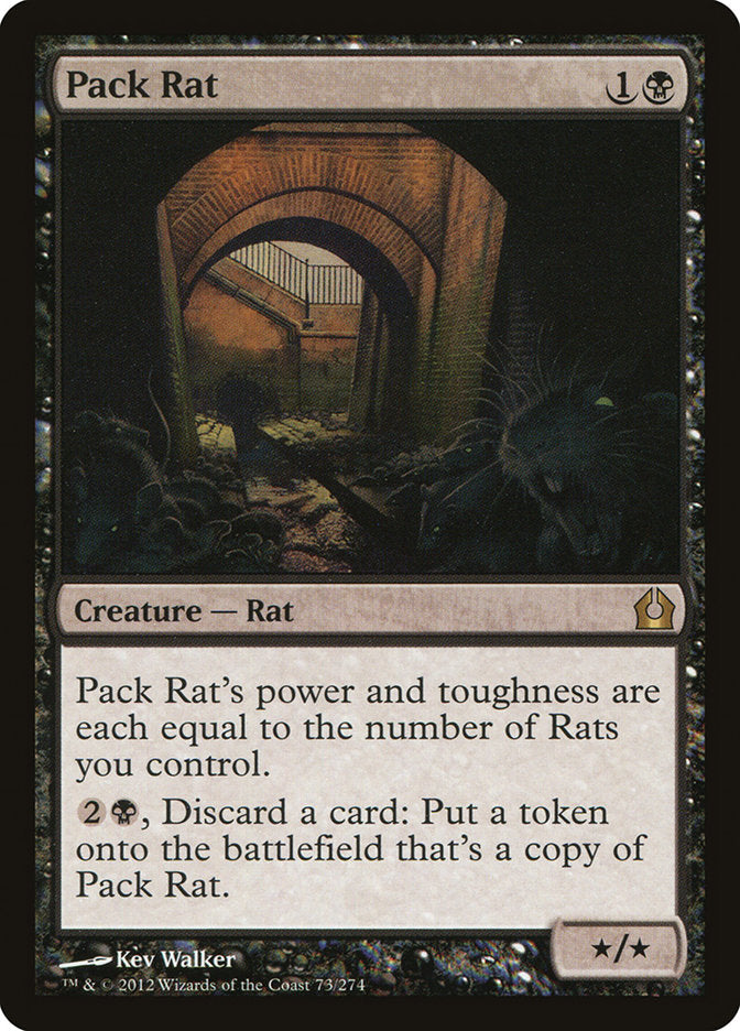 {R} Pack Rat [Return to Ravnica][RTR 073]