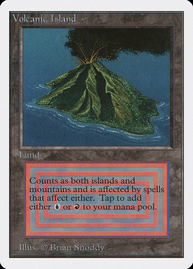 {R} Volcanic Island [Unlimited Edition][2ED 287]